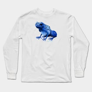 Blue Poison Dart Frog Long Sleeve T-Shirt